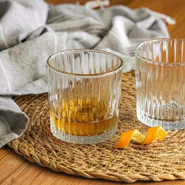 כוסות מנהטן שקופות של דורלקס בשורה