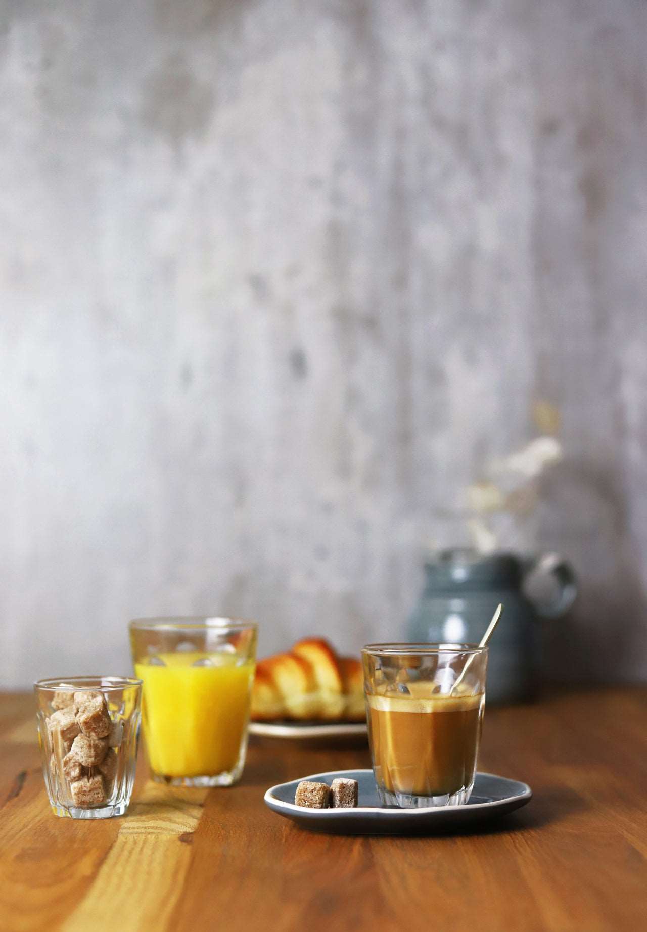 כוס פרובנס שקופה 130 מ״ל של דורלקס, מבט מהצד